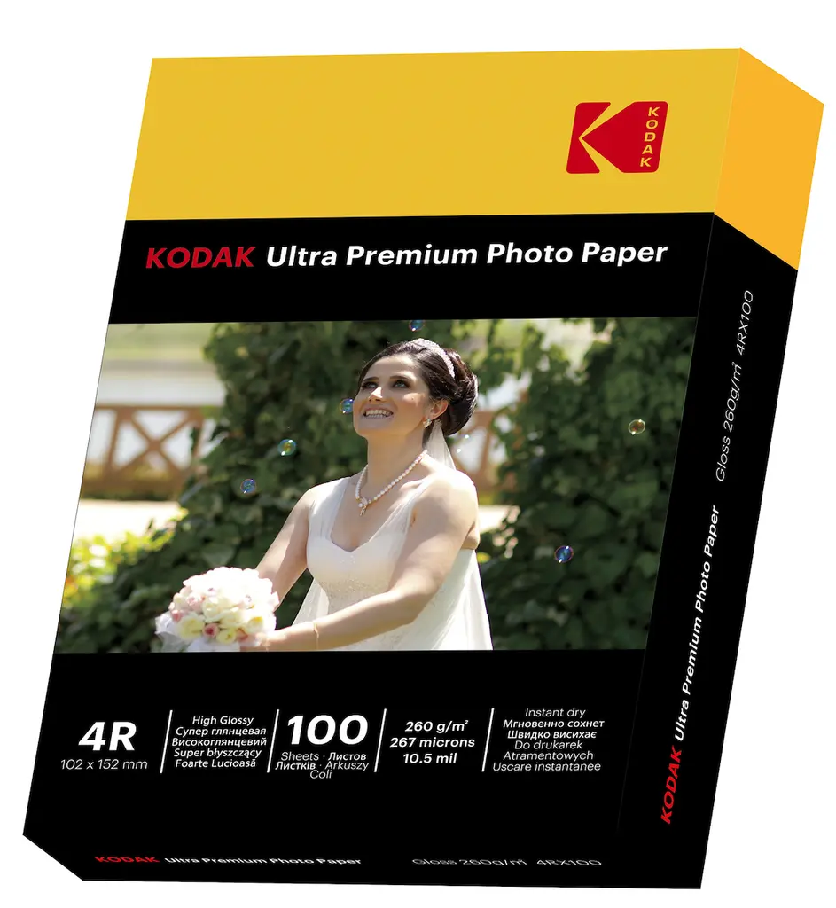 KODAK Ultra Premium Glossy 10X15 260g 100 sheets 4R