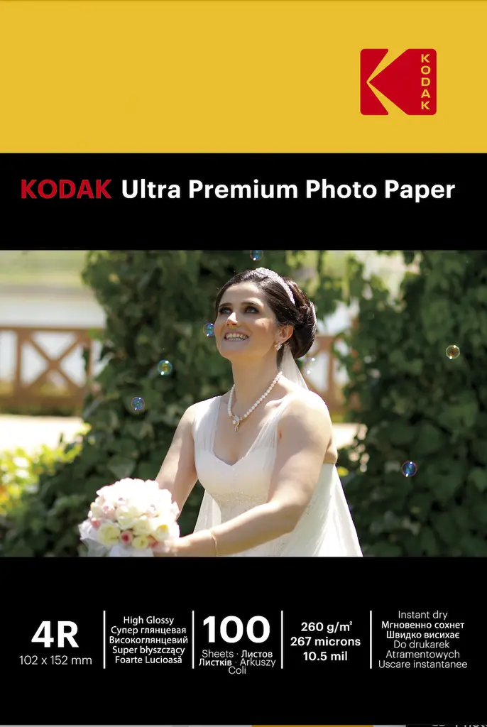 KODAK Ultra Premium Satin 10X15 260g 100 sheets 4R