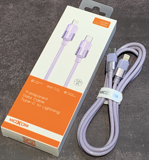 Moxom LX-CB904 36W Data Cable Type-C to Lightning