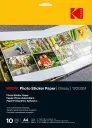 KODAK Photo Sticker Paper Glossy A4 120g 10 sheets