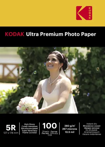 KODAK Ultra Premium glossy 13X18 260g 100 sheets